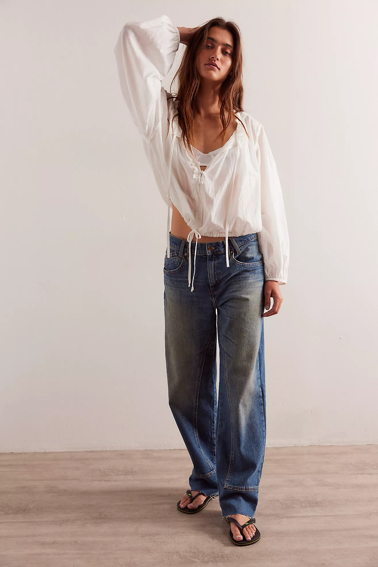 We The Free Risk Taker Mid-Rise Jeans | Free People (Global - UK&FR Excluded)