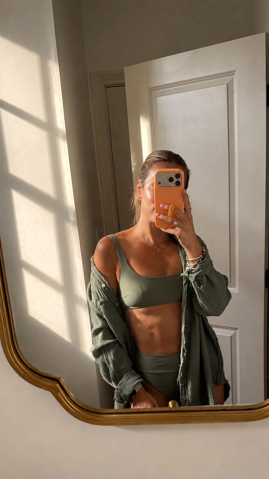 Headed to the waterpark today!🌊

Linking similar options for this look! Wearing a size small in all pieces

summer ootd | swimwear | army green bathing suit 

 #LTKgrwm #LTKootd #LTKmomlife
