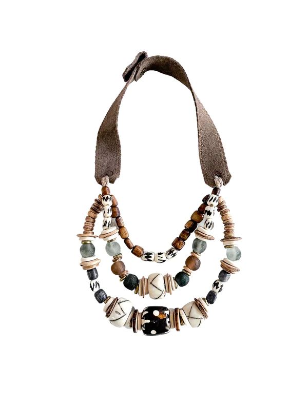 Layered Classic Necklace | Mixed Tribal | Twine & Twig