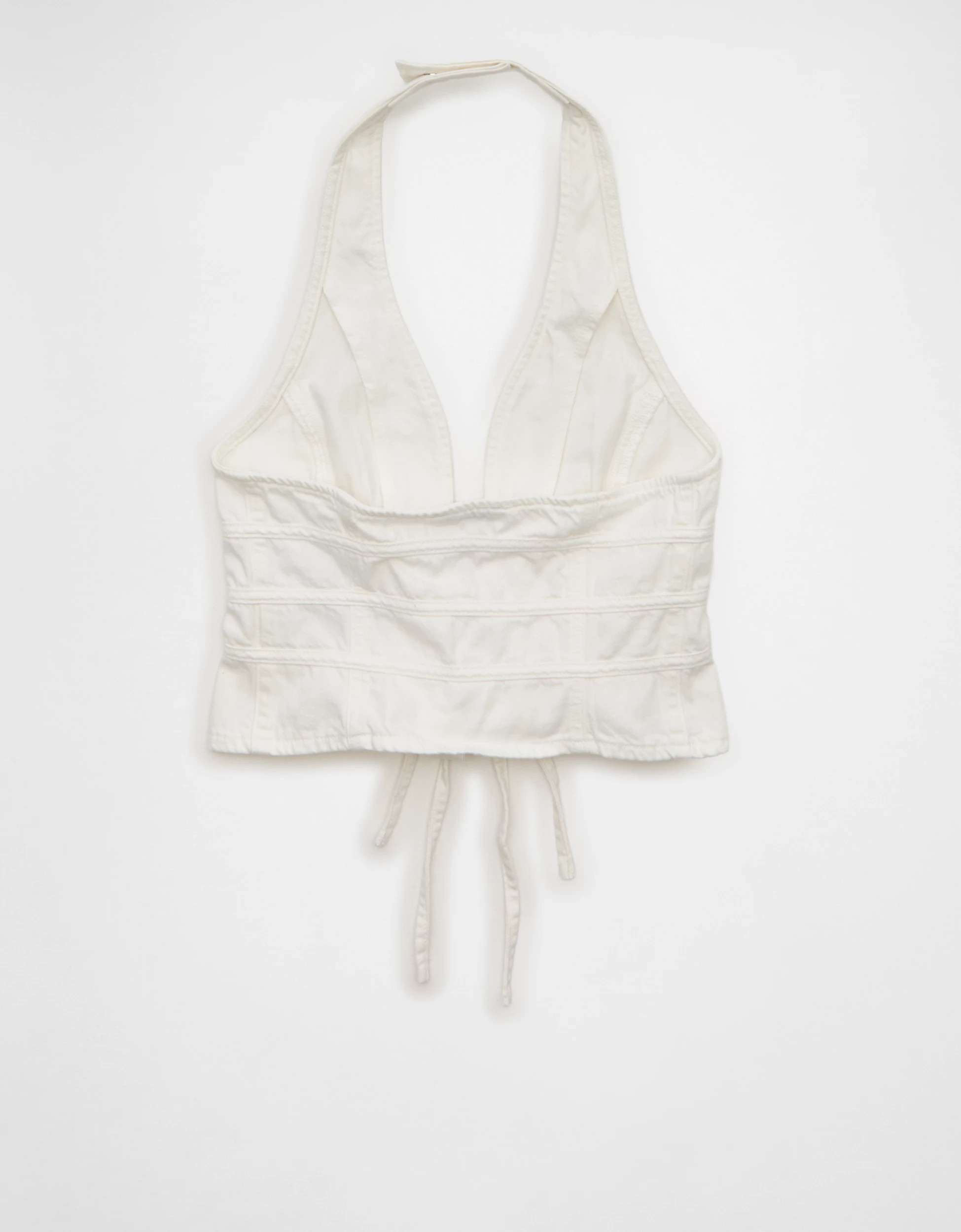 AE Denim Bow-Front Vest | American Eagle Outfitters (US & CA)