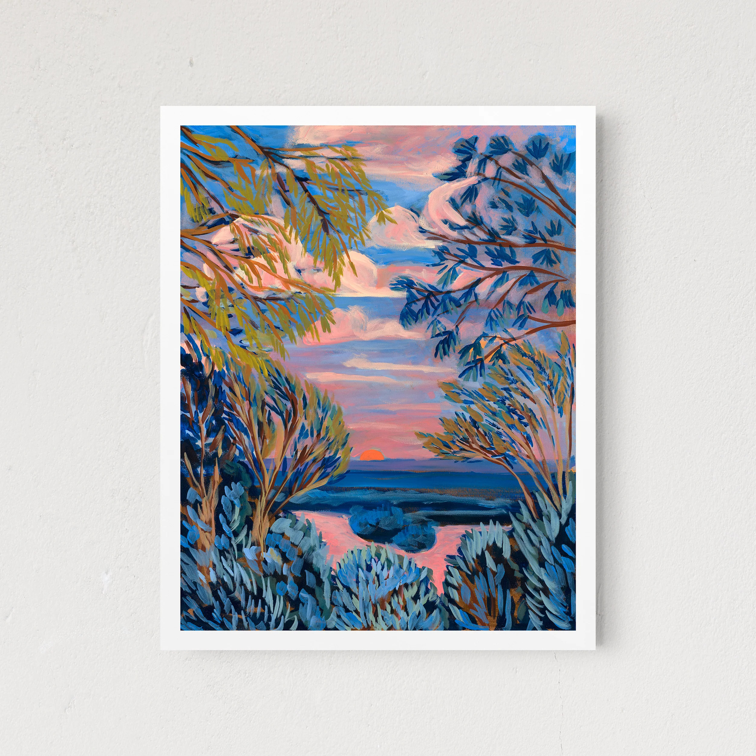 Blue Texas Hill Country | The Crafted Prints