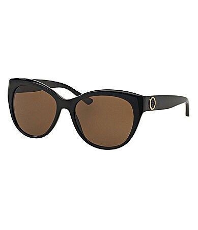 Tory Burch Ring Logo Oversized Cat-Eye Sunglasses | Dillards Inc.