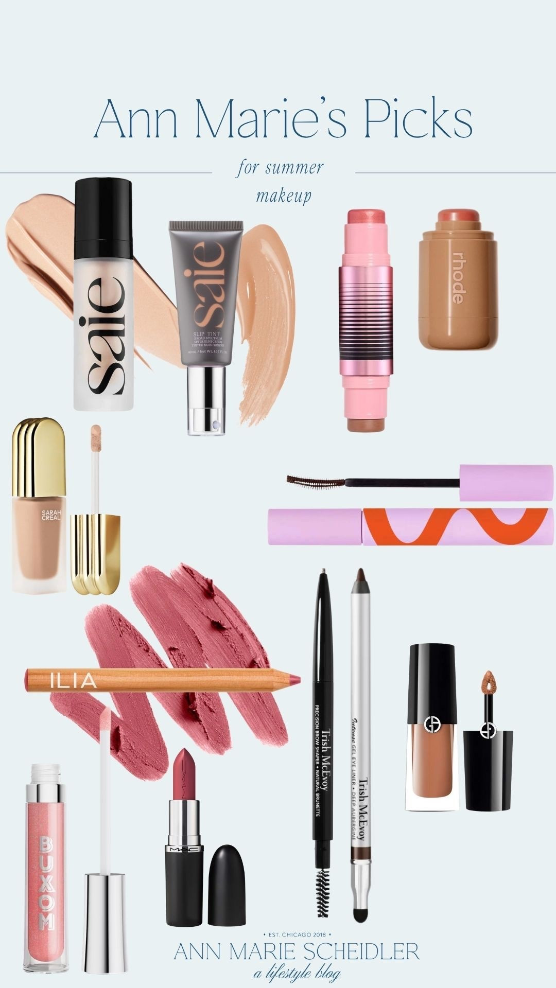 Summer makeup. #saiebeauty #sarahcreal #trishmcevoy

#LTKSeasonal #LTKBeauty