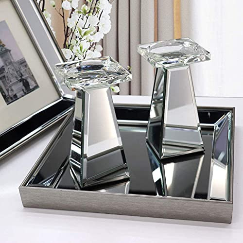 GIMORRTO Candle Holders 2 Sets Tabletop Decor for Wedding, Church, Fall, Holiday DéCor, Table Center | Amazon (US)