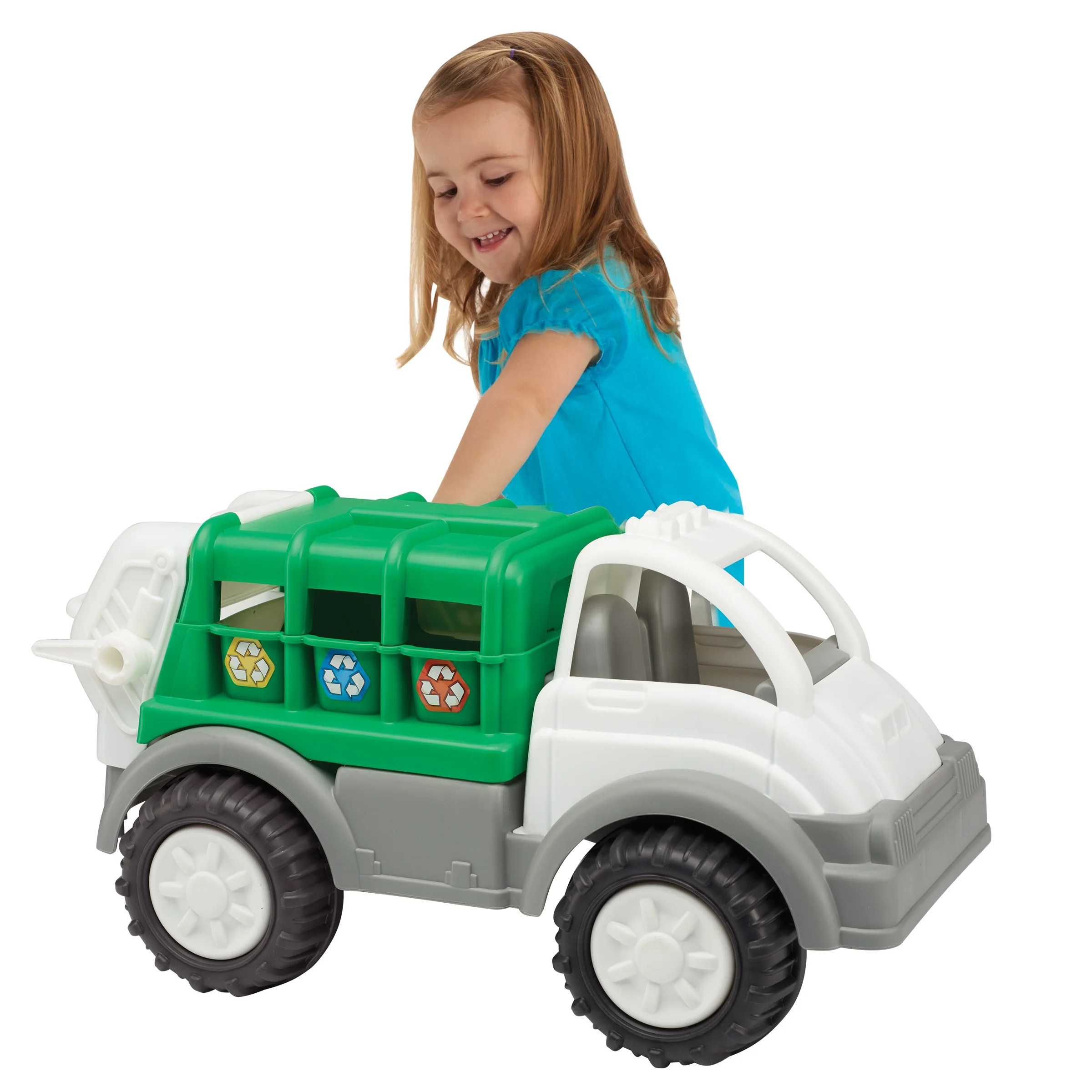 American Plastic Toys Gigantic Recycling Vehicle Unisex Indoor & Outdoor Toy for Kids | Walmart (US)