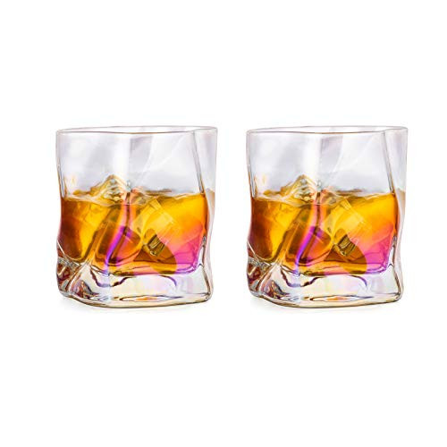 Whiskey Gläser Set Whisky Glas: 2 Stück Edel Rum Tumbler Weingläser Ohne Stiel Männer Papa Scotch Vodka Bourbon Irish Single Rye Malt Whiskey Gin Tonic Cocktail | Amazon (DE)