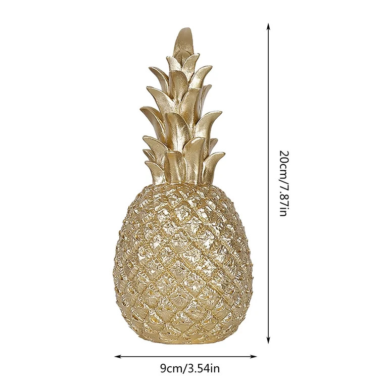 XIANXIAN Small Animal Statue Pineapple Statue Decor Modern Style Ceramic Pineapple Figurine Statu... | Walmart (US)