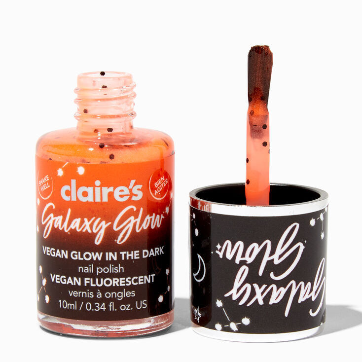 Galaxy Glow Vegan Glow in The Dark Nail Polish - Sunshine Smiles | Claire's (US)