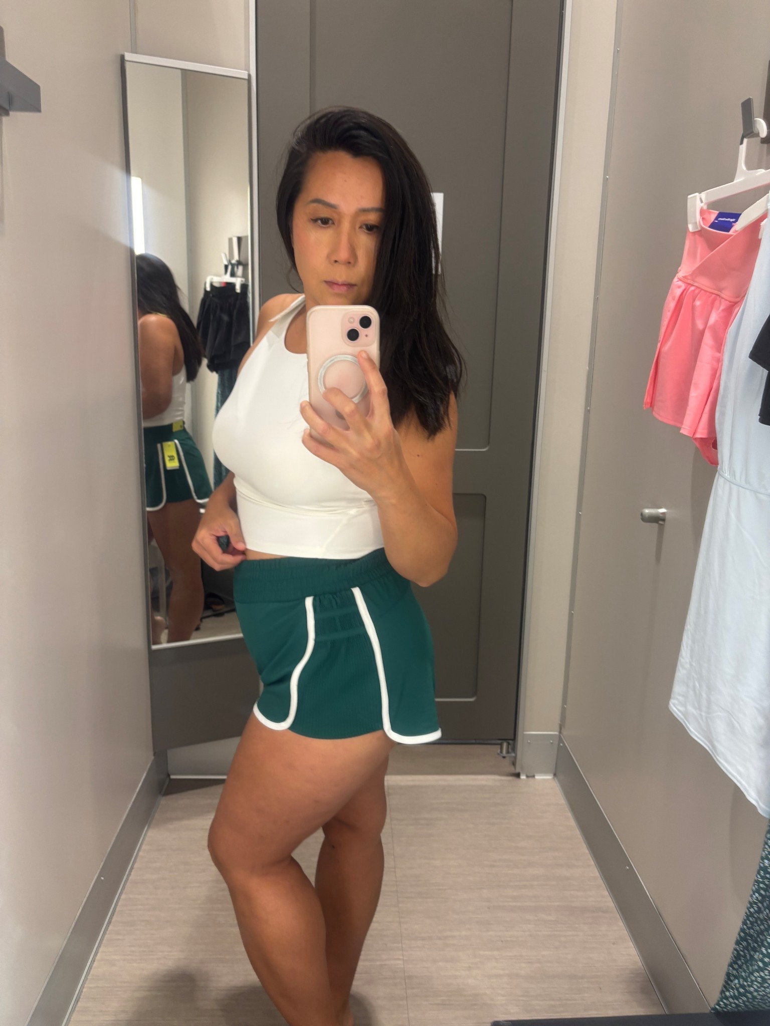 Side pleated athletic shorts 

#LTKSummerEdit #LTKSeasonal #LTKGiftGuide