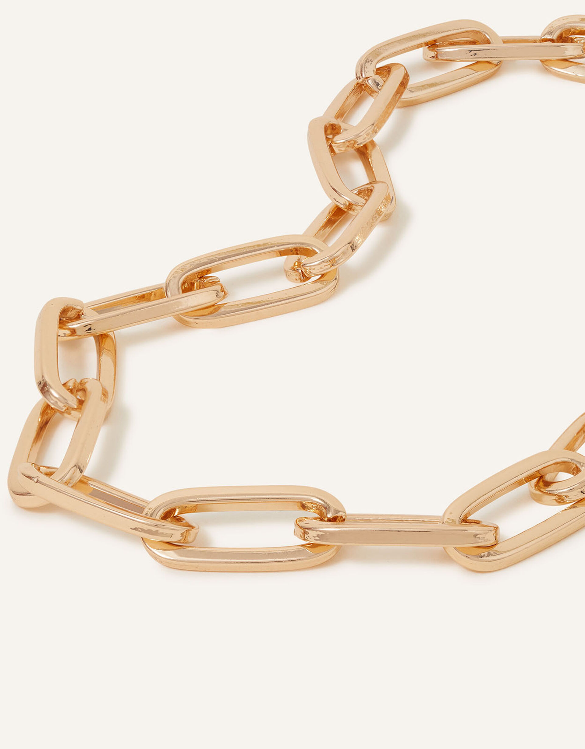 Chain Link Necklace Gold | Accessorize (Global)