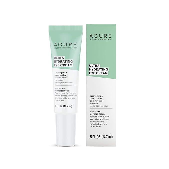ACURE Ultra Hydrating Eye Cream - Morning Eye Moisturizer with Green Coffee Oil & Adaptogens - fo... | Amazon (US)