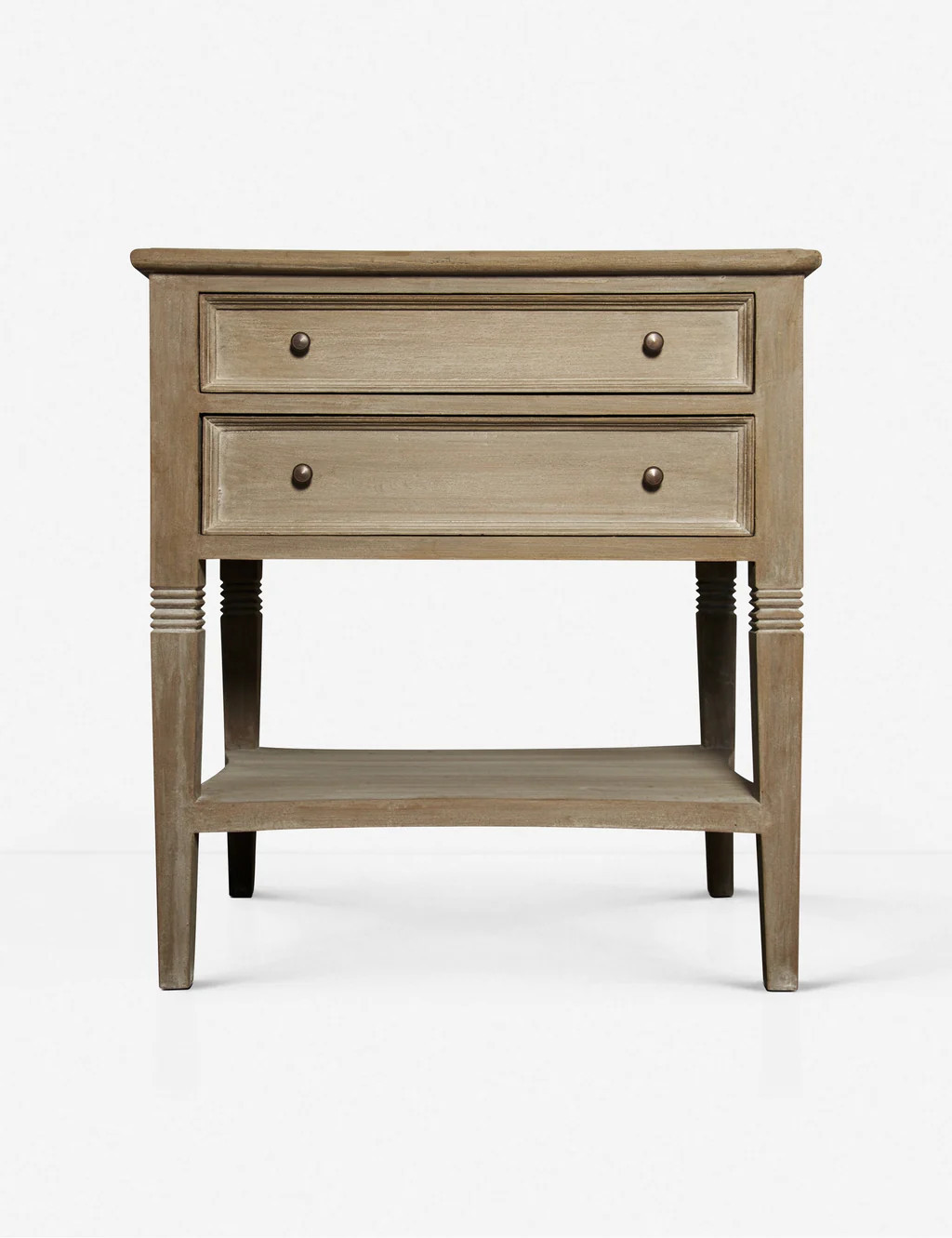Luna 2 Drawer Nightstand | Lulu and Georgia 