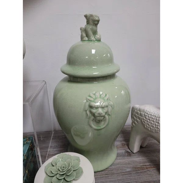 Rikie Ceramic Jar | Wayfair North America