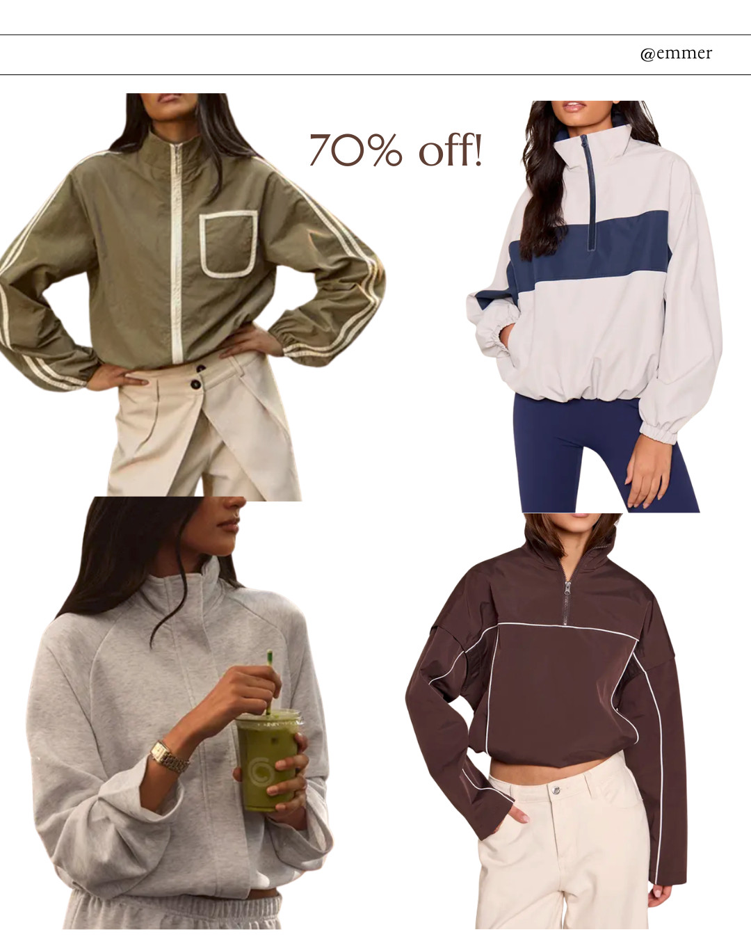 Jackets on sale at 70% off!! 

 #LTKootd