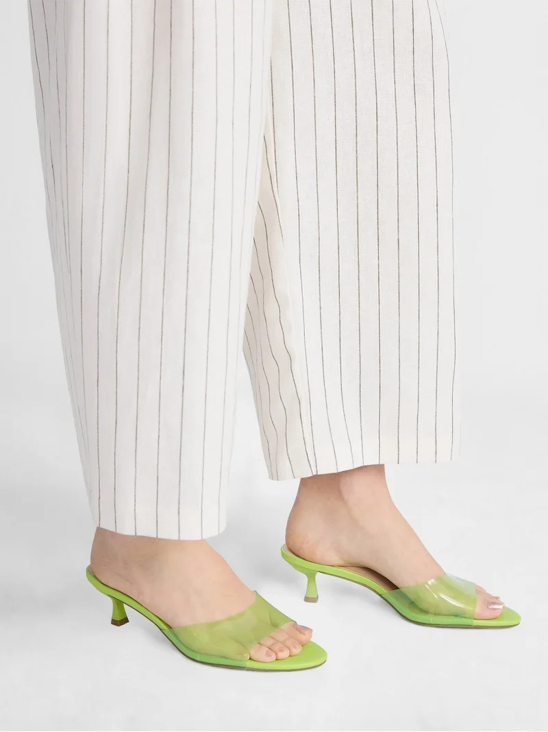 Scoop Women's Jelly Slide On Kitten Heels | Walmart (US)
