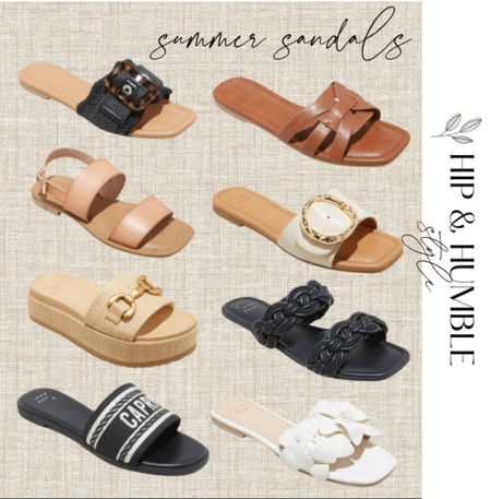 Spring sandals and trends with slides, dress sandals or beach sandals


#LTKstyletip #LTKshoecrush #LTKSeasonal