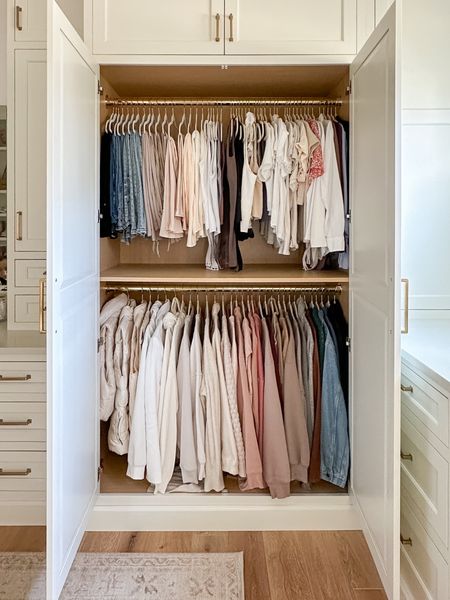Organize my primary closet with me using my favorite velvet hangers! 

The home edit, home edit, closet organization, primary closet, closet inspo, Amazon finds, sale, shop the look 

#LTKstyletip #LTKSpringSale #LTKfindsunder50