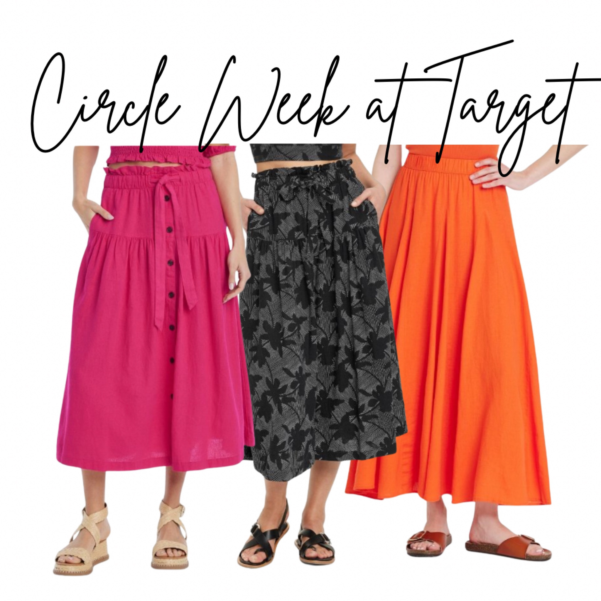 These highly rated skirts are part of Target’s Circle Week Sale. 

They’re perfect additions to your warm weather wardrobe. 


#LTKSummerSales #LTKFindsUnder50 #LTKMidsize