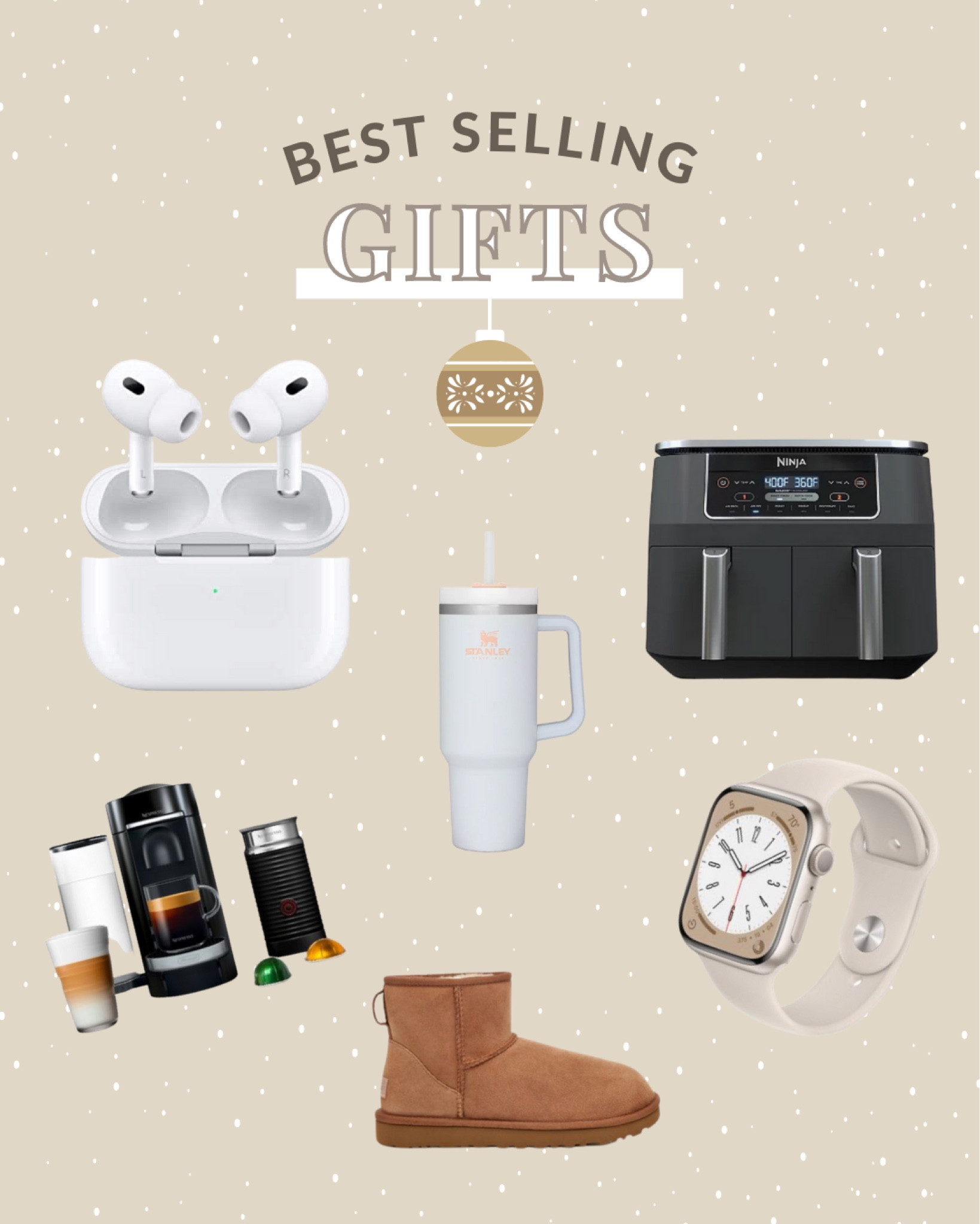 Best selling gifts for ALL. Coffee lovers, apple tech, air fryer, Stanley cup, ugg boots

#LTKSeasonal #LTKsalealert #LTKHoliday