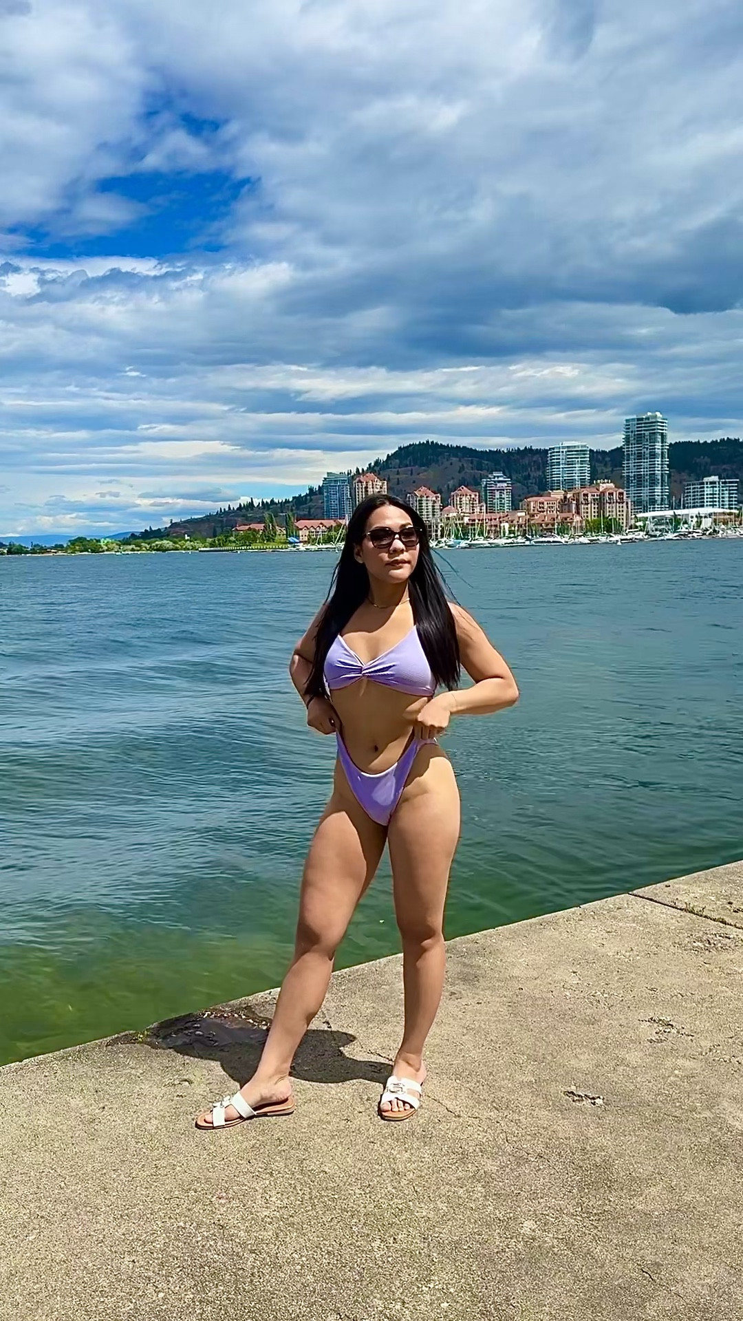 Ocean breeze and a new bikini just hits differently! Loving this bikini 💜

Wearing size: Small

#LTKsummer #LTKcanada