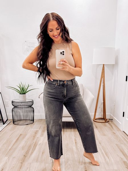 These jeans!!! Everyone needs them! I have them in blue and black and they hold in the mom pooch, are so comfy, and flattering! Lip color - Kylie