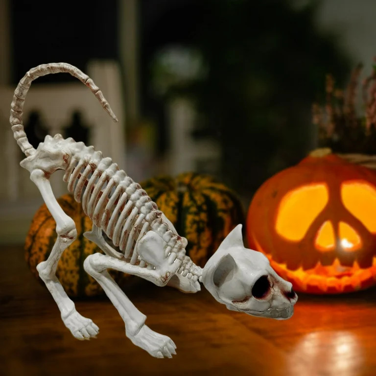 Opolski Halloween Decoration Realistic Looking Decorative Enhance Atmosphere Plastic Horror Cat S... | Walmart (US)
