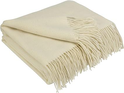 LoveYouHome Cashmere Herringbone Blanket-Throw for Double / Single Bed, Sofa, Bedroom | Soft and ... | Amazon (UK)