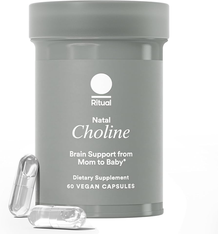 Ritual Natal Choline Supplement, 550mg, Supports Baby’s Cognitive Function When Taken During Pr... | Amazon (US)