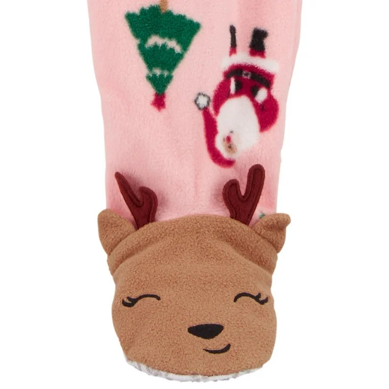 Carter's Child of Mine Toddler Holiday Pajama Sleeper, One-Piece, Sizes 12M-5T | Walmart (US)