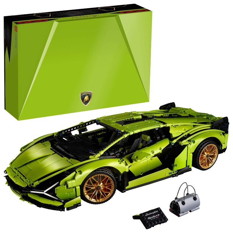 LEGO Technic Lamborghini Sián FKP 37 Model Car Building Kit, Build and Display Set 42115 | Target