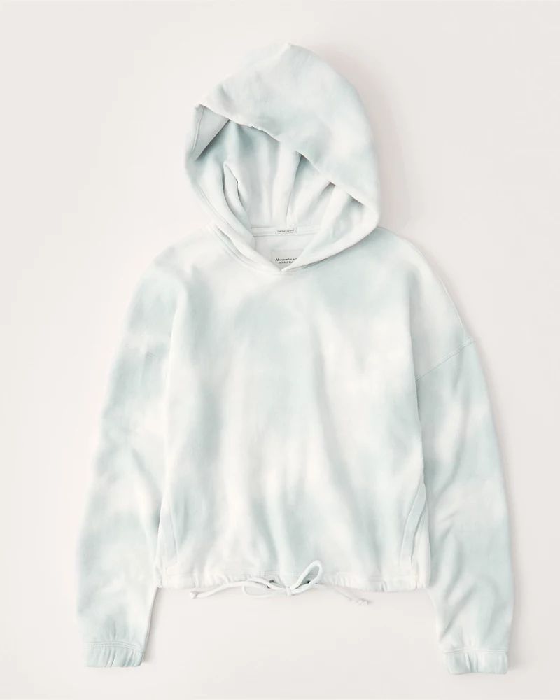 Cinched Hem Hoodie | Abercrombie & Fitch US & UK