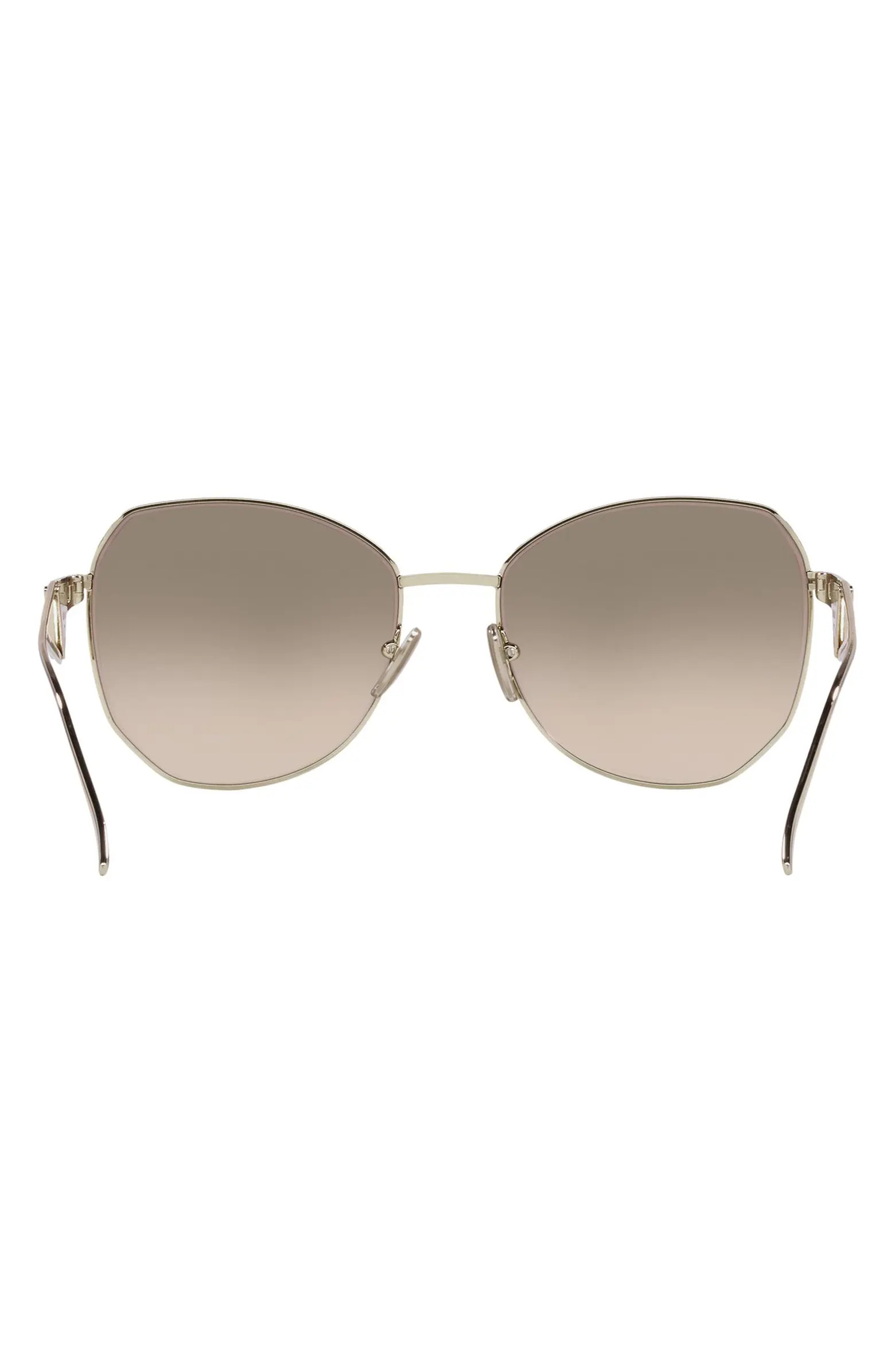 57mm Gradient Round Sunglasses | Nordstrom