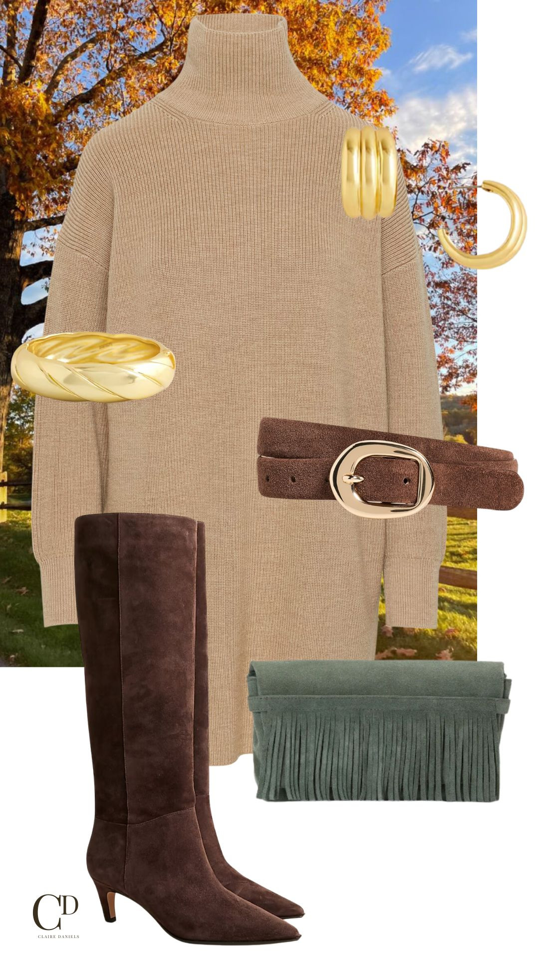 Thanksgiving Day Outfit Inspiration. This sweater dress is darling - can be paired with tights and a tall pair of boots. Also love this look with a fun belt! 

 

 #LTKHoliday #LTKStyleTip #LTKShoeCrush