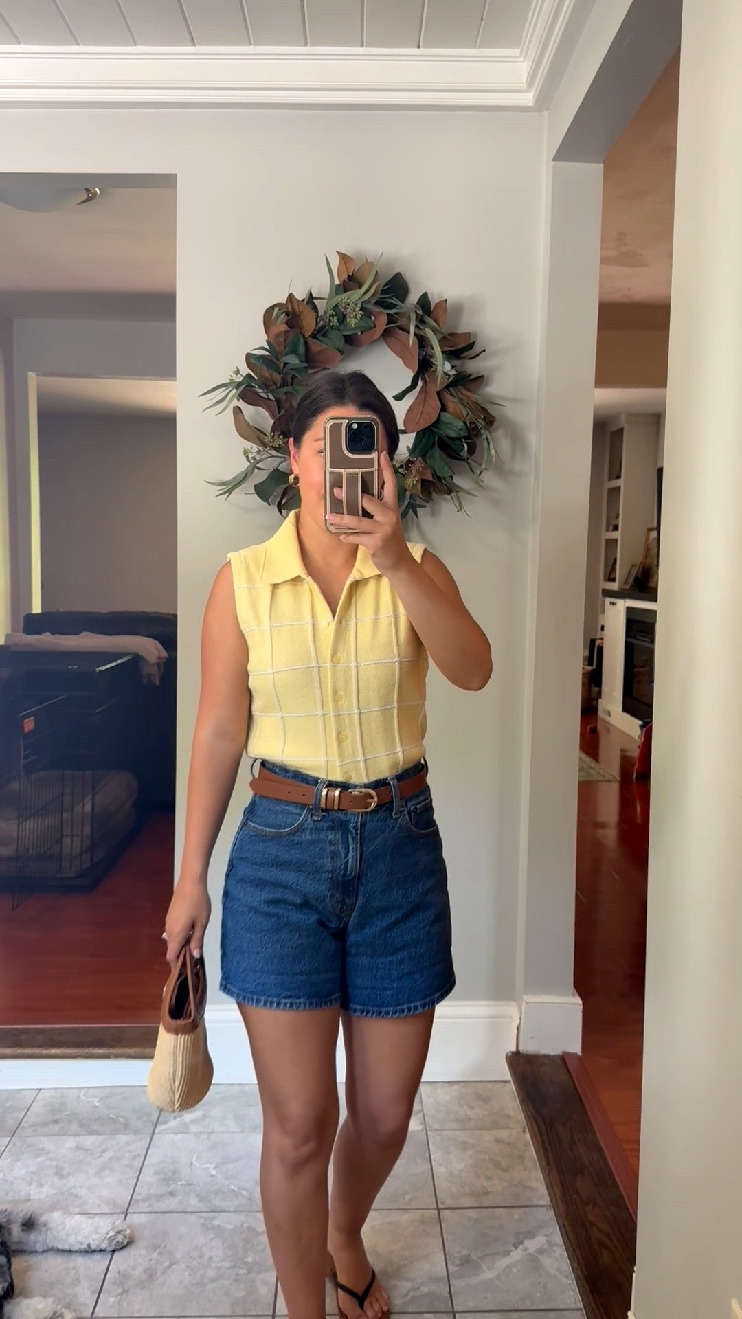 Cute casual summer outfit - size xs top, 26 shorts. This color is sold out from last year but lots of similar colors available in the same style! For reference I am: 5ft, 115lbs.

Summer outfits
Petite outfits
Mom outfits
Denim shorts
Dad shorts
Butter yellow

@abercrombie 
#abercrombiepartner

#LTKPetite #LTKSeasonal #LTKootd