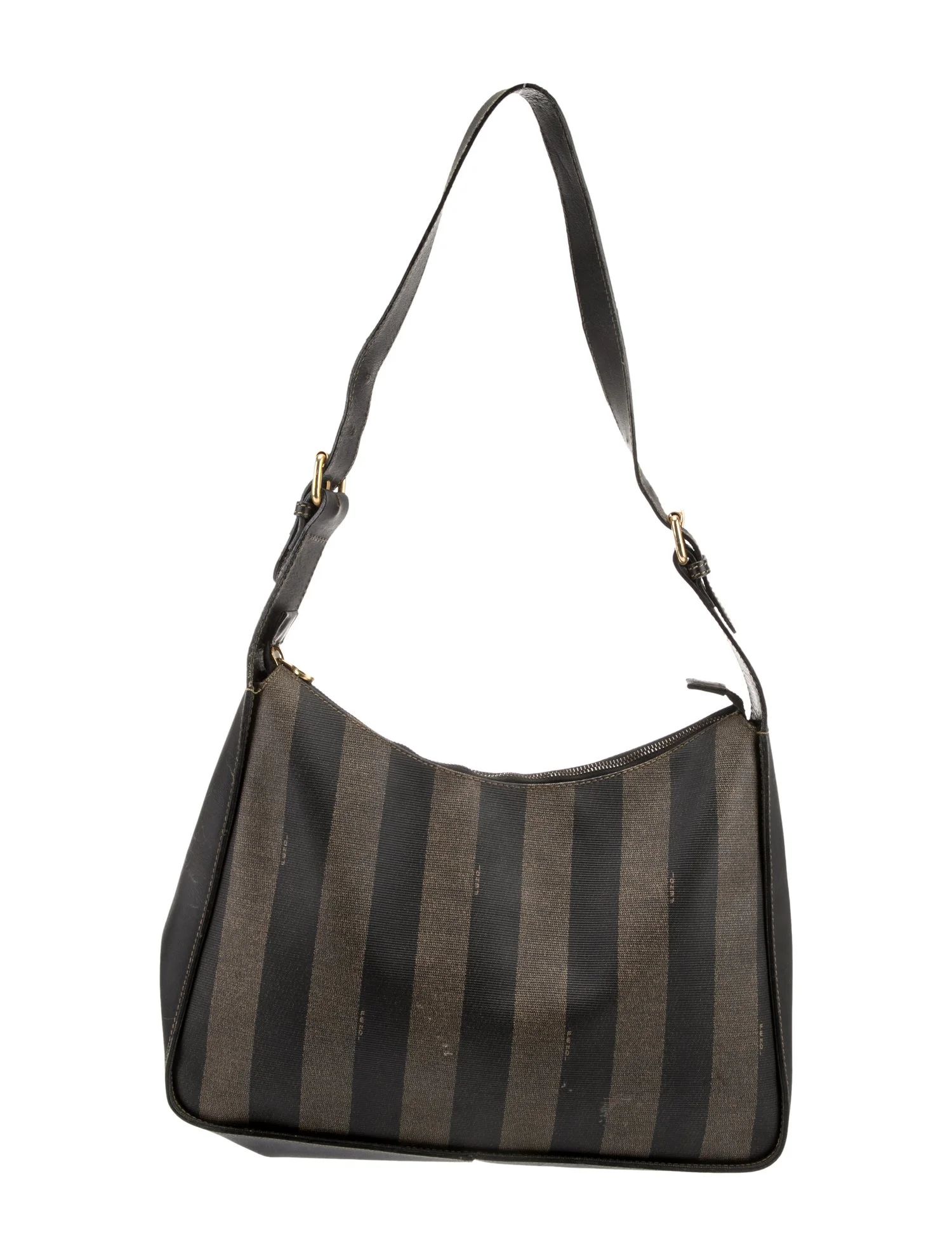 Vintage Pequin Shoulder Bag | The RealReal