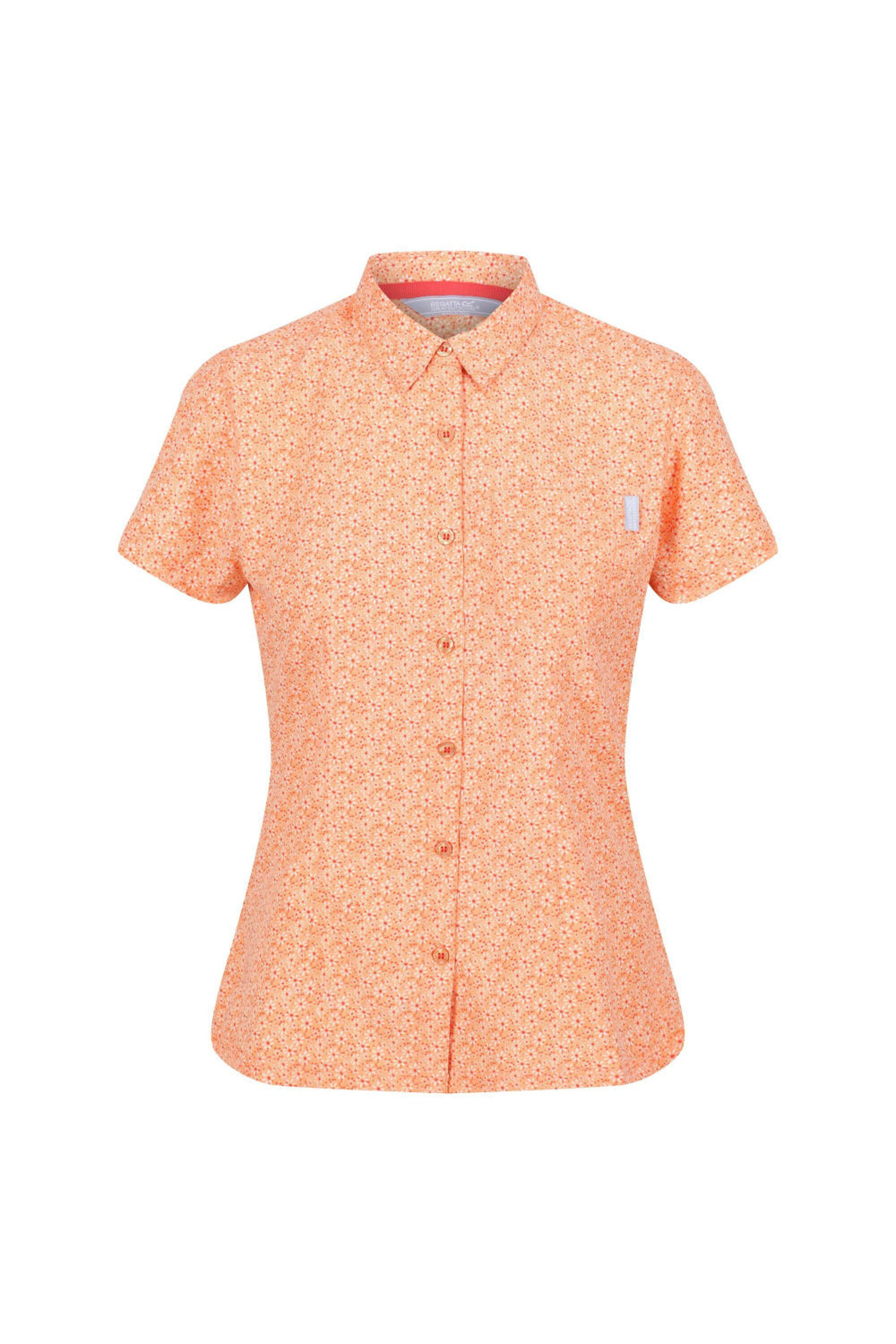 Regatta Womens/Ladies Mindano Vi Daisy Short-Sleeved Shirt - 14 - Also in: 10 | Verishop