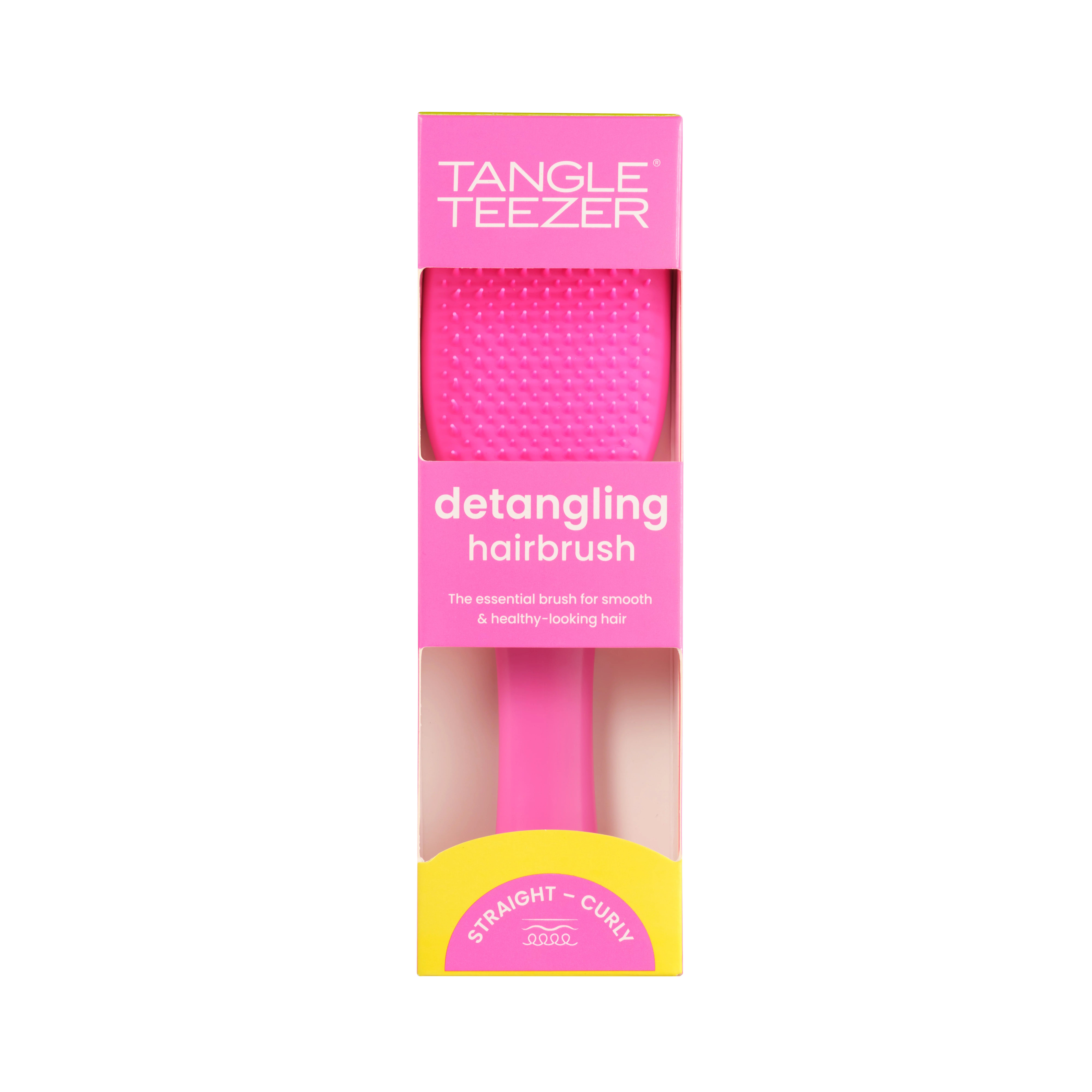 Tangle Teezer Detangling Hair Brush For Wet & Dry Hair, Pink - Walmart.com | Walmart (US)