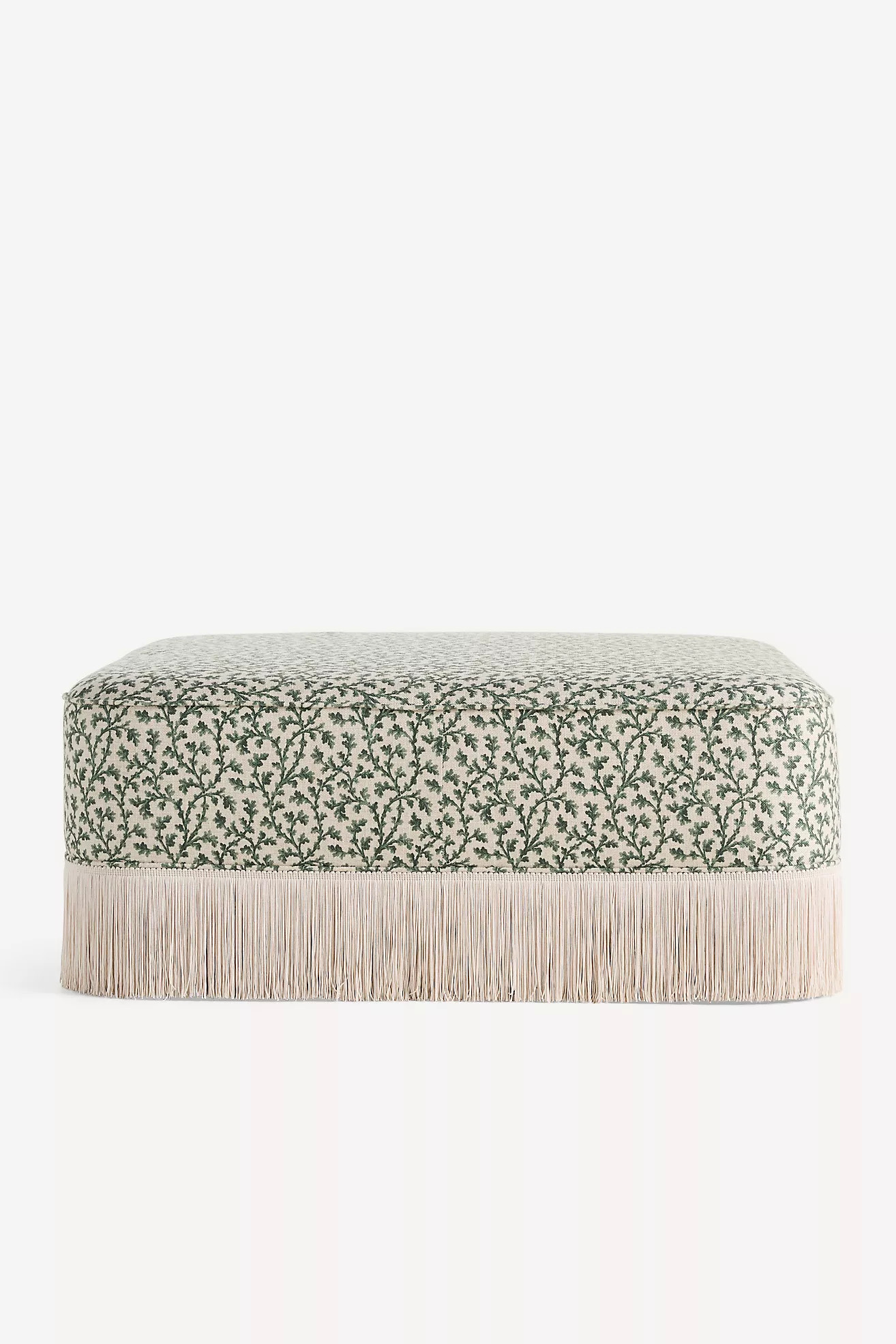 Sinclair Irena Fringe Ottoman | Anthropologie (US)