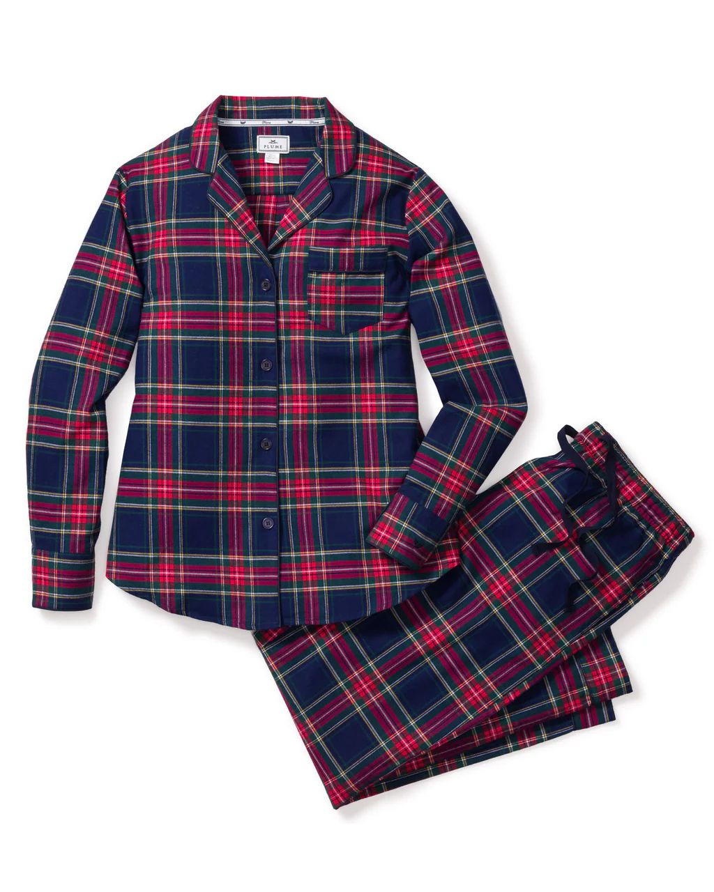 Women's Windsor Tartan Pajama Set | Petite Plume