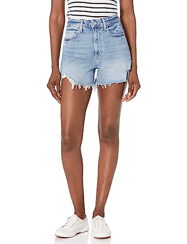 Paige Womens Dani Denim Shorts, Psych Destructed W, Major Hem, 24 US | Amazon (US)