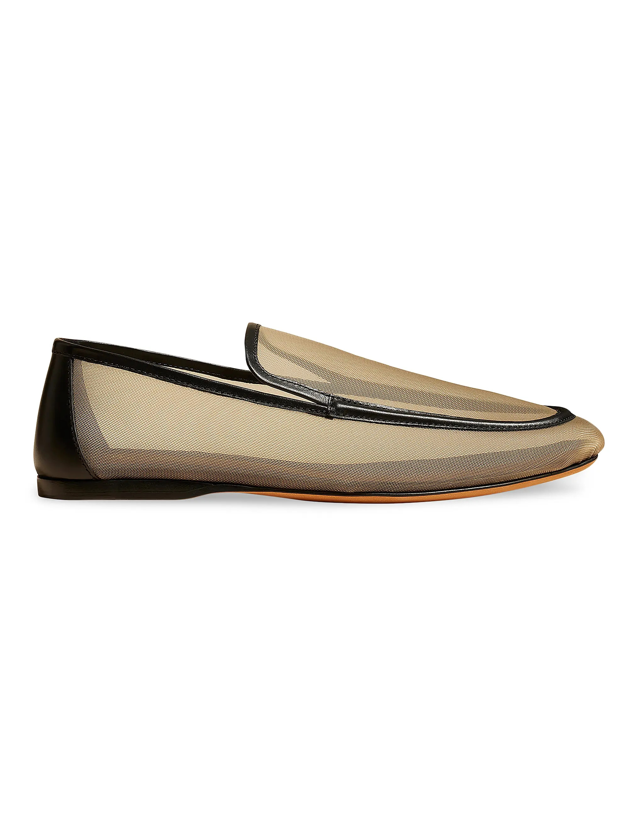 Alessia Leather-Trimmed Mesh Loafers | Saks Fifth Avenue