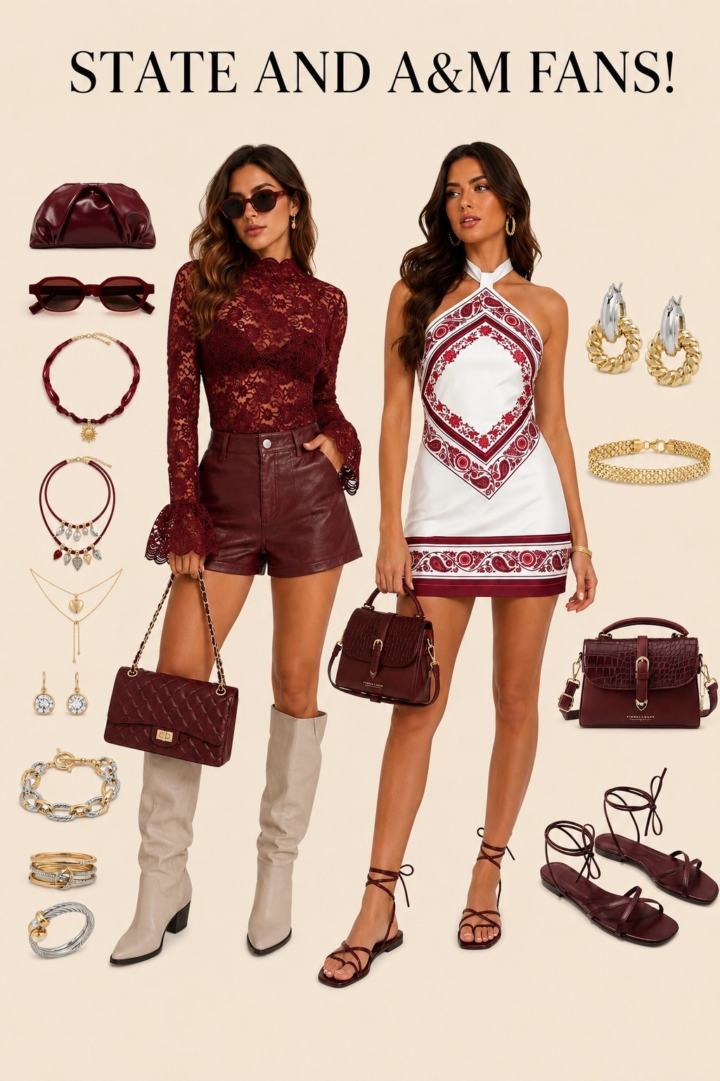 The coolest game day looks all found on Amazon! How chic is that first one! Absolutely obsessed with these accessories.

#LTKootd