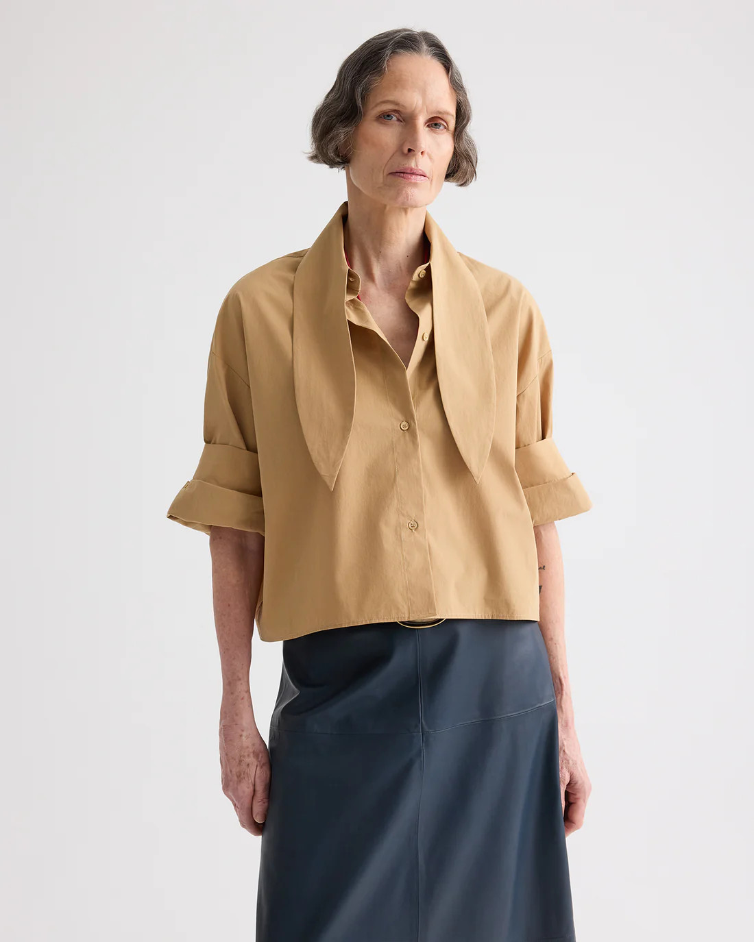 Tie One On Shirt in Cotton Poplin | TWP