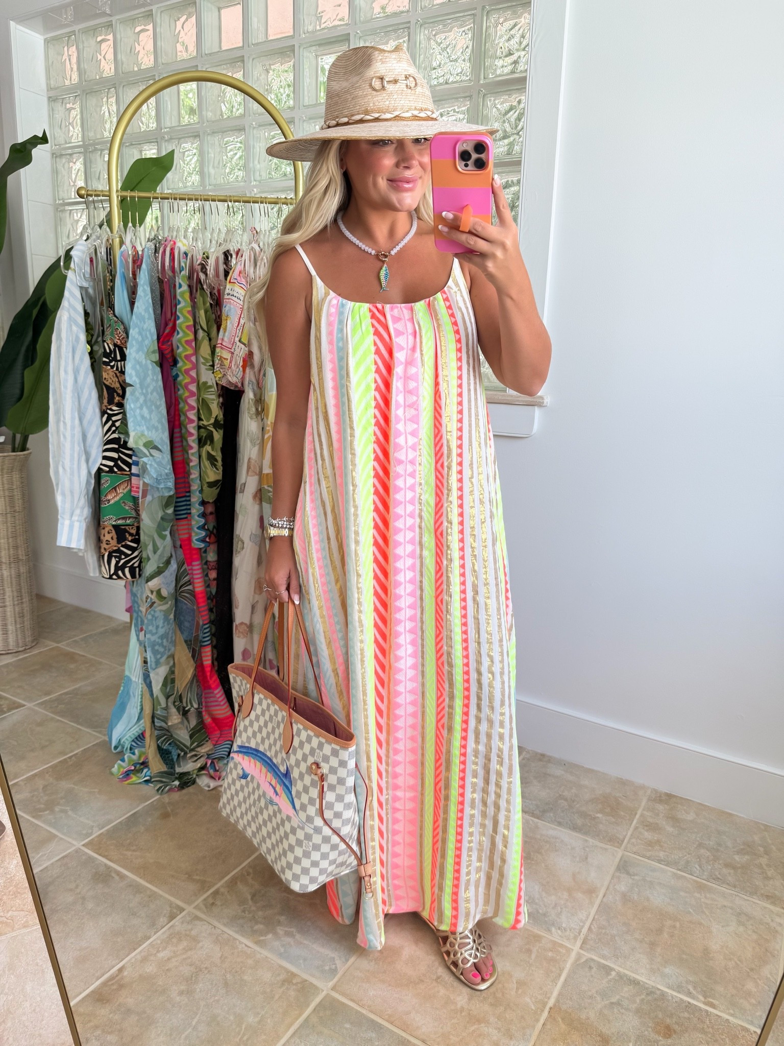 Love the colors in this dress!

#LTKSwim #LTKTravel #LTKgrwm