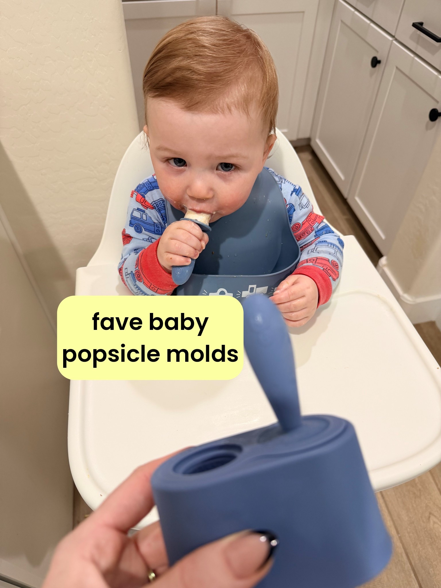 Note: this is the 4+ month mold! This is hands down the best popsicle mold for babies. Easy to grip, small enough that the can fit the popsicle in their mouth and it not fall off the handle when it melts. Suppeeerrrr easy to get out of the mold. I don’t even have to run them under hot water. 


Baby favorites 
Baby feeding essentials
Baby feeding accessories
Baby led feeding
Baby led weaning


#LTKmomlife #LTKBaby