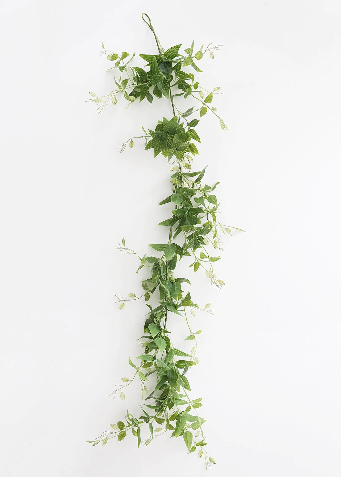 Fake Tradescantia Leaf Garland - 48" | Afloral