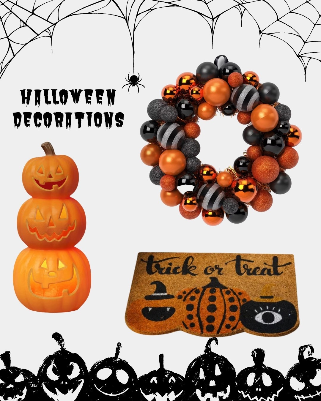 Target Halloween Decorations 🎃

Target// Target Halloween // Halloween Decorations//Target Halloween Decorations//Halloween

#LTKKids #LTKmomlife #LTKSeasonal