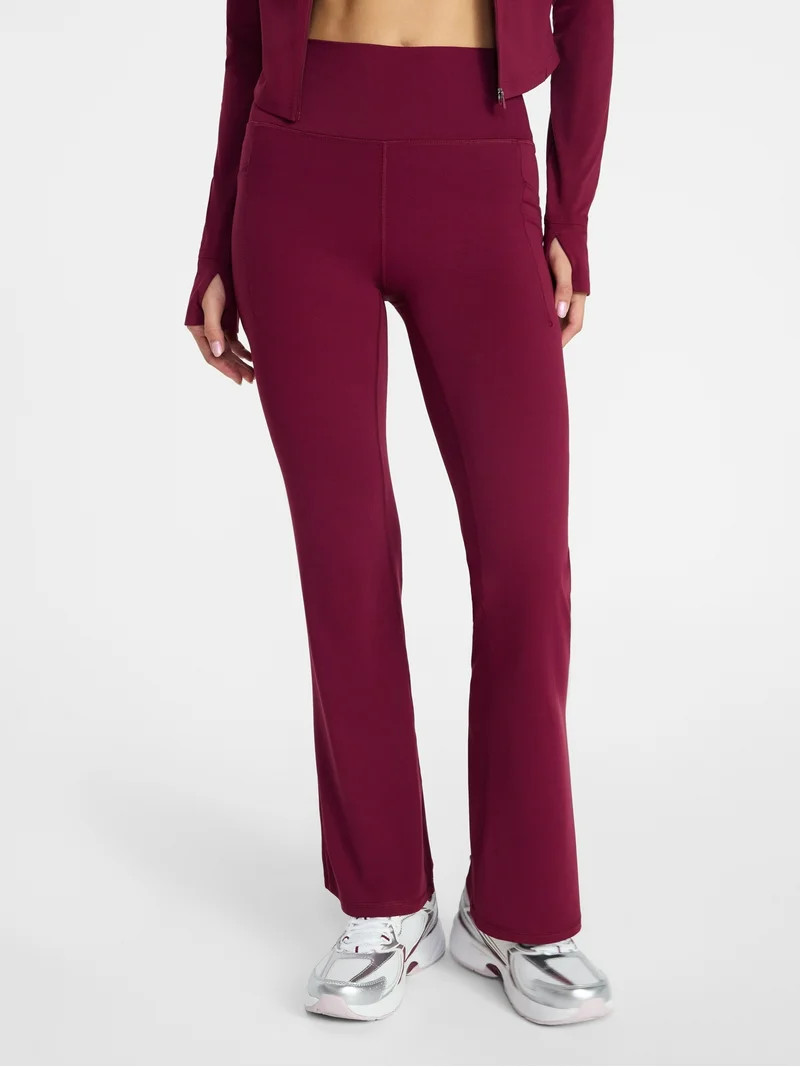 Avia Women's and Women's Plus SoftSculpt Flare Leggings, Sizes XS-4X | Walmart (US)