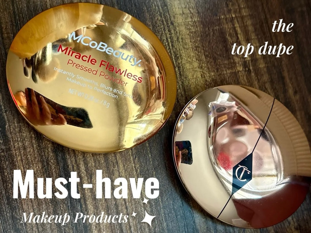 One of my all time favorite dupes! 
When I say @mcobeauty us / @MCoBeauty ate with there Miracle Flawless Pressed Powder I mean it! If yall can’t afford the Viral holy grail @Charlotte Tilbury Pressed Powder it’s okay snatch up the MCoBeauty one! Damn near identical! Great quality product for a super low price 💕 

#underratedmakeupproducts #makeupdupe #dupesyouneed #affordblebeauty #charlottetilbury

#LTKselfcare #LTKSaleAlert #LTKBeauty