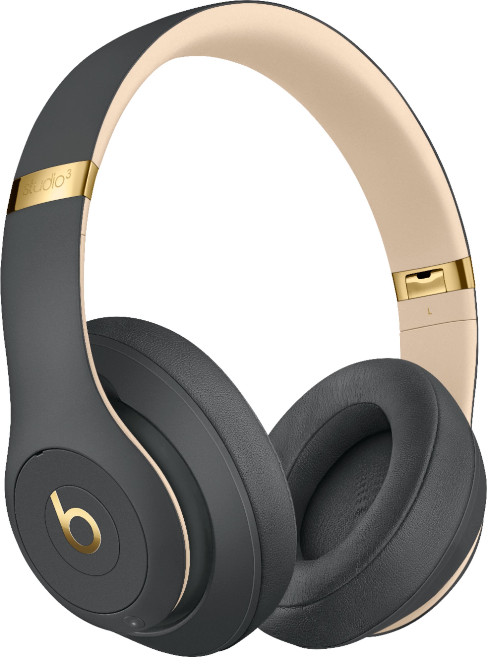 Beats by Dr. Dre Beats Studio³ Wireless Noise Cancelling Headphones Shadow Gray MXJ92LL/A - Best... | Best Buy U.S.